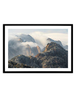 Misty Huangshan Mountain, China Art Print-PRINT-Olive et Oriel-Olive et Oriel-A5 | 5.8" x 8.3" | 14.8 x 21cm-Black-With White Border-Buy-Australian-Art-Prints-Online-with-Olive-et-Oriel-Your-Artwork-Specialists-Austrailia-Decorate-With-Coastal-Photo-Wall-Art-Prints-From-Our-Beach-House-Artwork-Collection-Fine-Poster-and-Framed-Artwork