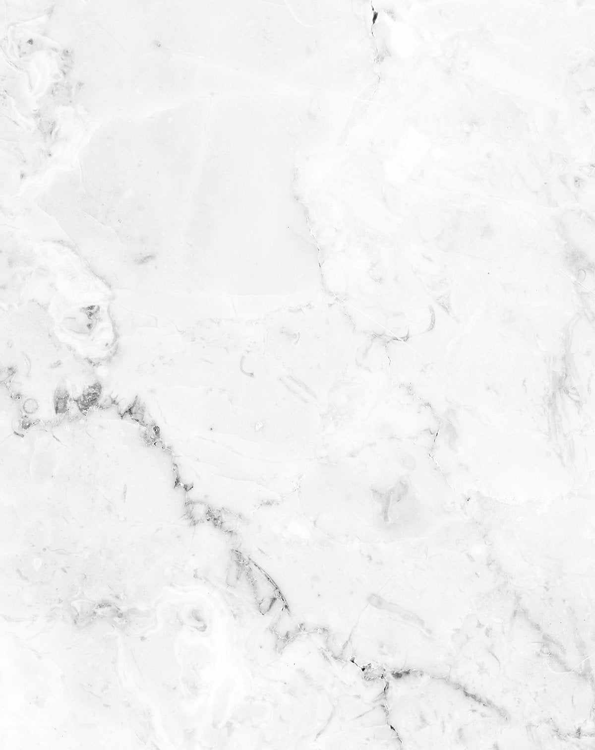 Modern White & Grey Marble Wallpaper - Olive et Oriel