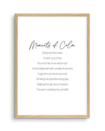 Moments of Calm Art Print-PRINT-Olive et Oriel-Olive et Oriel-A5 | 5.8" x 8.3" | 14.8 x 21cm-Oak-With White Border-Buy-Australian-Art-Prints-Online-with-Olive-et-Oriel-Your-Artwork-Specialists-Austrailia-Decorate-With-Coastal-Photo-Wall-Art-Prints-From-Our-Beach-House-Artwork-Collection-Fine-Poster-and-Framed-Artwork