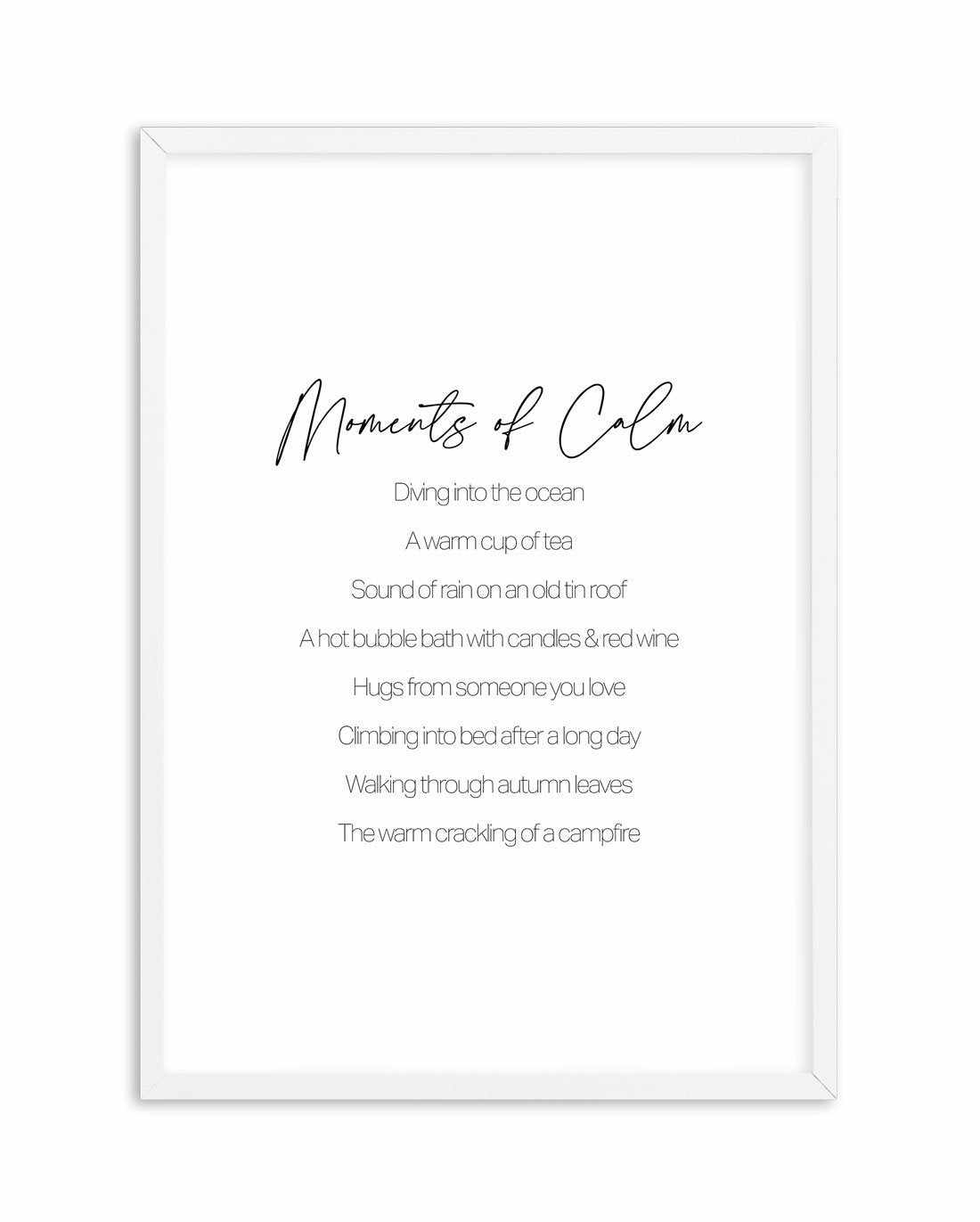 Moments of Calm Art Print-PRINT-Olive et Oriel-Olive et Oriel-A5 | 5.8" x 8.3" | 14.8 x 21cm-White-With White Border-Buy-Australian-Art-Prints-Online-with-Olive-et-Oriel-Your-Artwork-Specialists-Austrailia-Decorate-With-Coastal-Photo-Wall-Art-Prints-From-Our-Beach-House-Artwork-Collection-Fine-Poster-and-Framed-Artwork