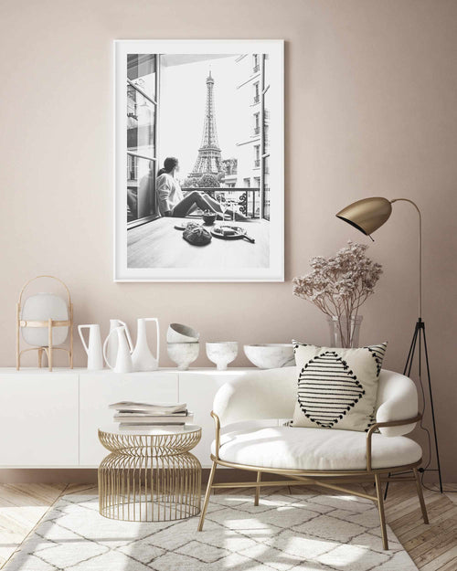 Mondays In Paris II Art Print-PRINT-Olive et Oriel-Olive et Oriel-Buy-Australian-Art-Prints-Online-with-Olive-et-Oriel-Your-Artwork-Specialists-Austrailia-Decorate-With-Coastal-Photo-Wall-Art-Prints-From-Our-Beach-House-Artwork-Collection-Fine-Poster-and-Framed-Artwork