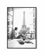 Mondays In Paris II | Framed Canvas-CANVAS-You can shop wall art online with Olive et Oriel for everything from abstract art to fun kids wall art. Our beautiful modern art prints and canvas art are available from large canvas prints to wall art paintings and our proudly Australian artwork collection offers only the highest quality framed large wall art and canvas art Australia - You can buy fashion photography prints or Hampton print posters and paintings on canvas from Olive et Oriel and have t