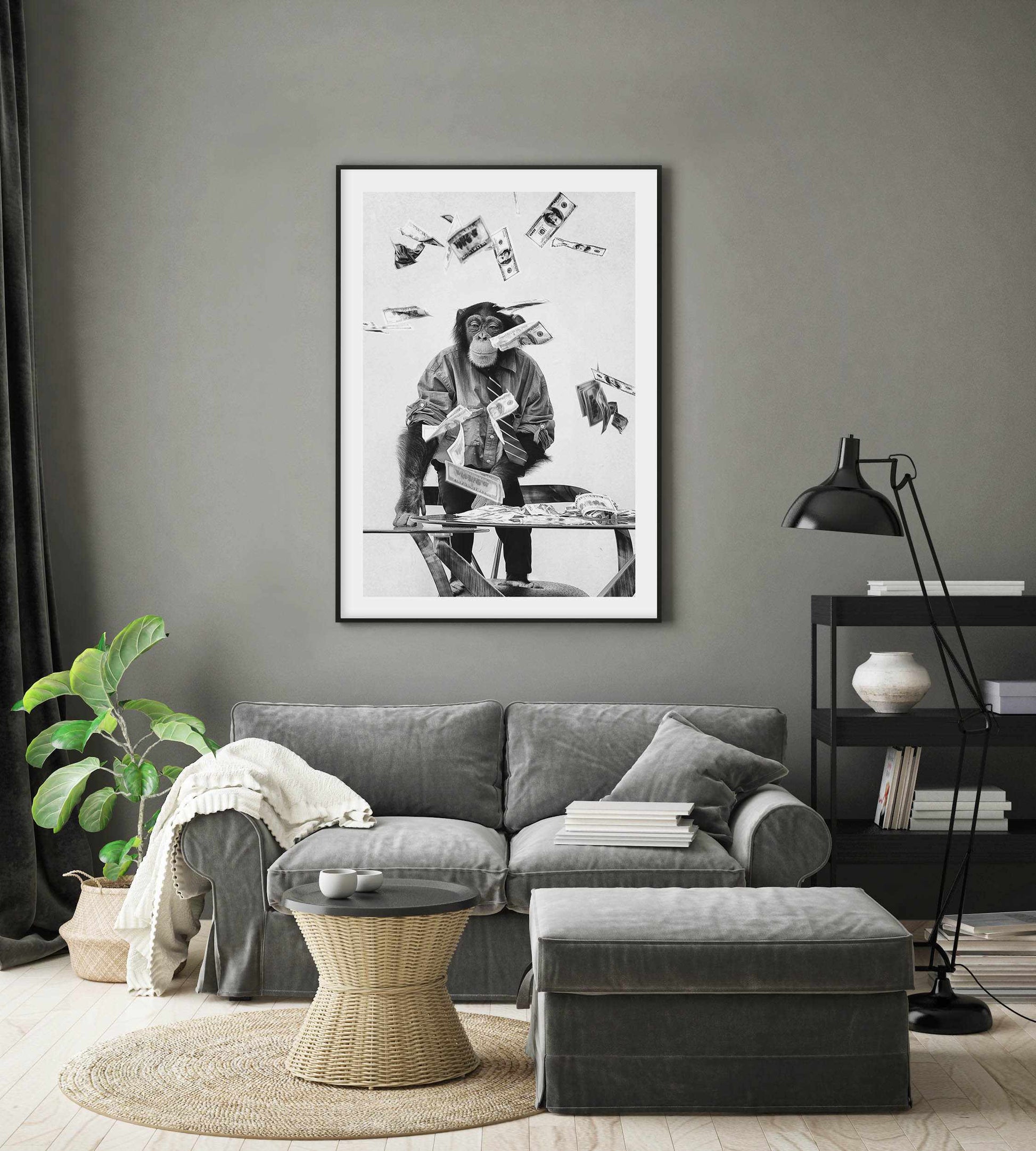 Monkey Business Art Print-PRINT-Olive et Oriel-Olive et Oriel-Buy-Australian-Art-Prints-Online-with-Olive-et-Oriel-Your-Artwork-Specialists-Austrailia-Decorate-With-Coastal-Photo-Wall-Art-Prints-From-Our-Beach-House-Artwork-Collection-Fine-Poster-and-Framed-Artwork