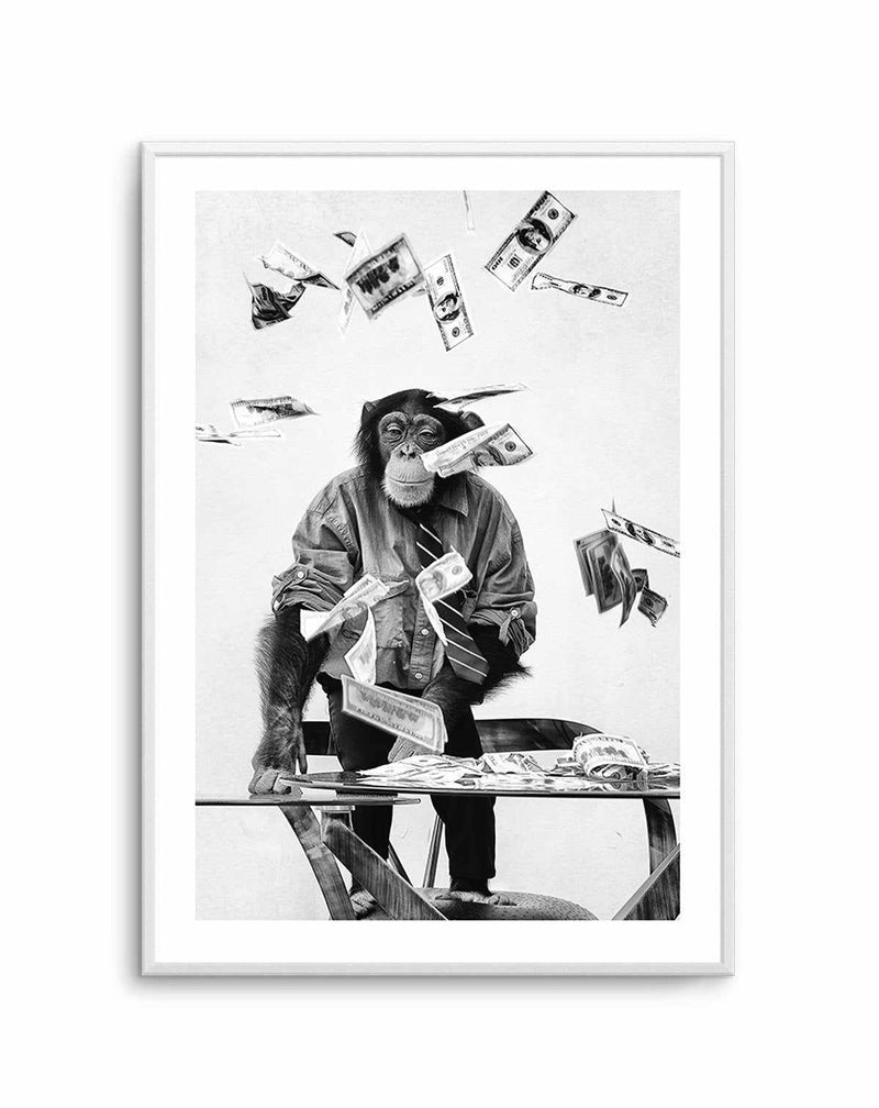Monkey Business Art Print-PRINT-Olive et Oriel-Olive et Oriel-A5 | 5.8" x 8.3" | 14.8 x 21cm-Unframed Art Print-With White Border-Buy-Australian-Art-Prints-Online-with-Olive-et-Oriel-Your-Artwork-Specialists-Austrailia-Decorate-With-Coastal-Photo-Wall-Art-Prints-From-Our-Beach-House-Artwork-Collection-Fine-Poster-and-Framed-Artwork