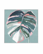 Monstera I SQ Framed Canvas-CANVAS-You can shop wall art online with Olive et Oriel for everything from abstract art to fun kids wall art. Our beautiful modern art prints and canvas art are available from large canvas prints to wall art paintings and our proudly Australian artwork collection offers only the highest quality framed large wall art and canvas art Australia - You can buy fashion photography prints or Hampton print posters and paintings on canvas from Olive et Oriel and have them deli