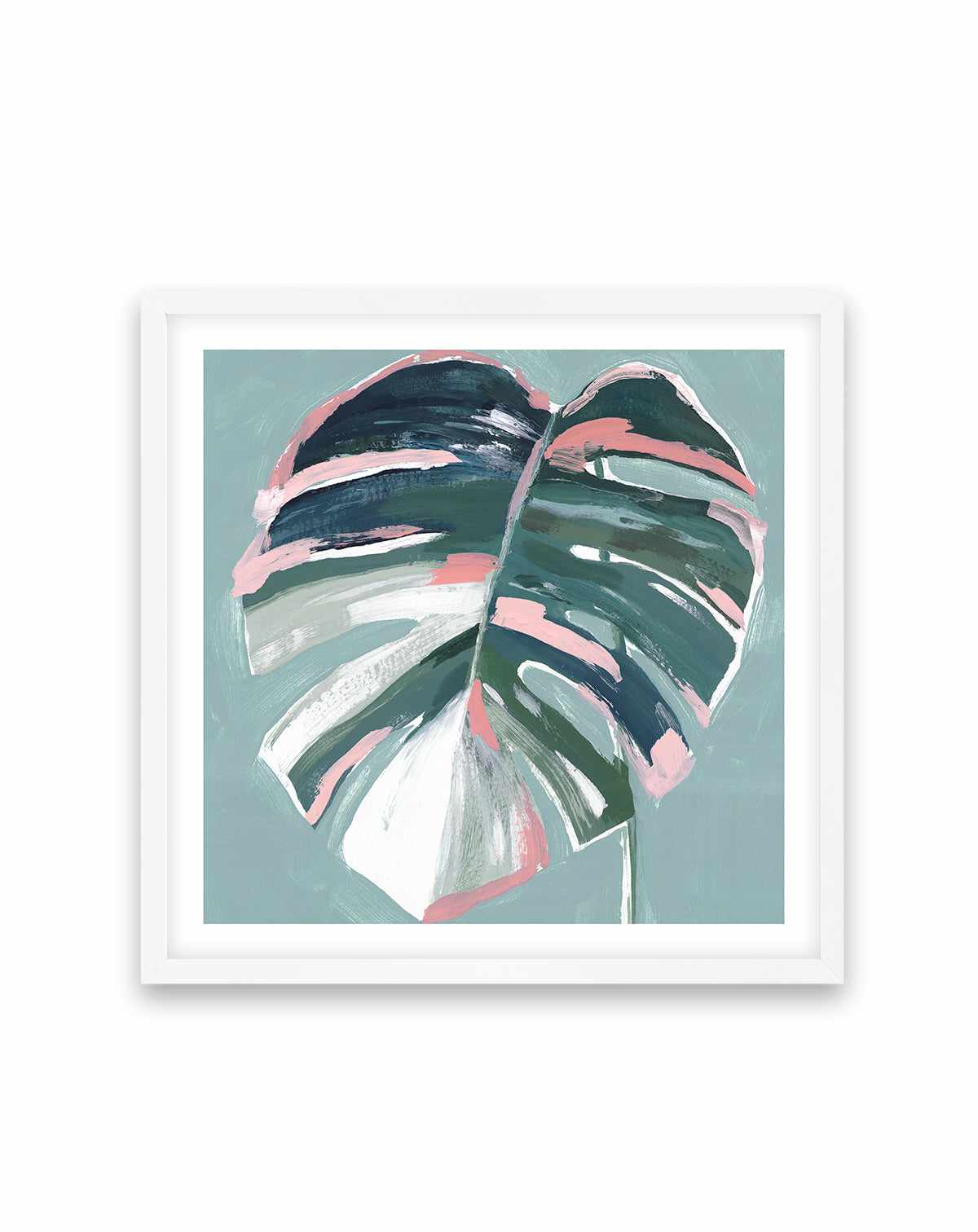 Monstera I Square Art Print