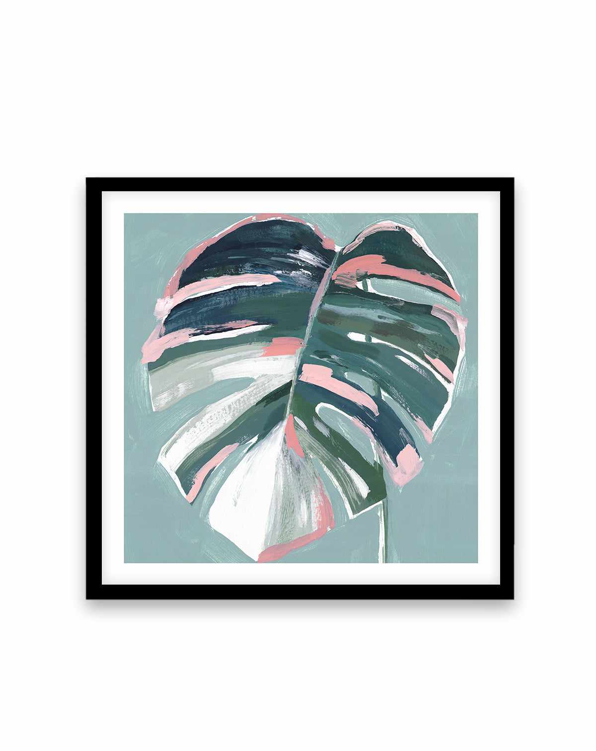 Monstera I Square Art Print