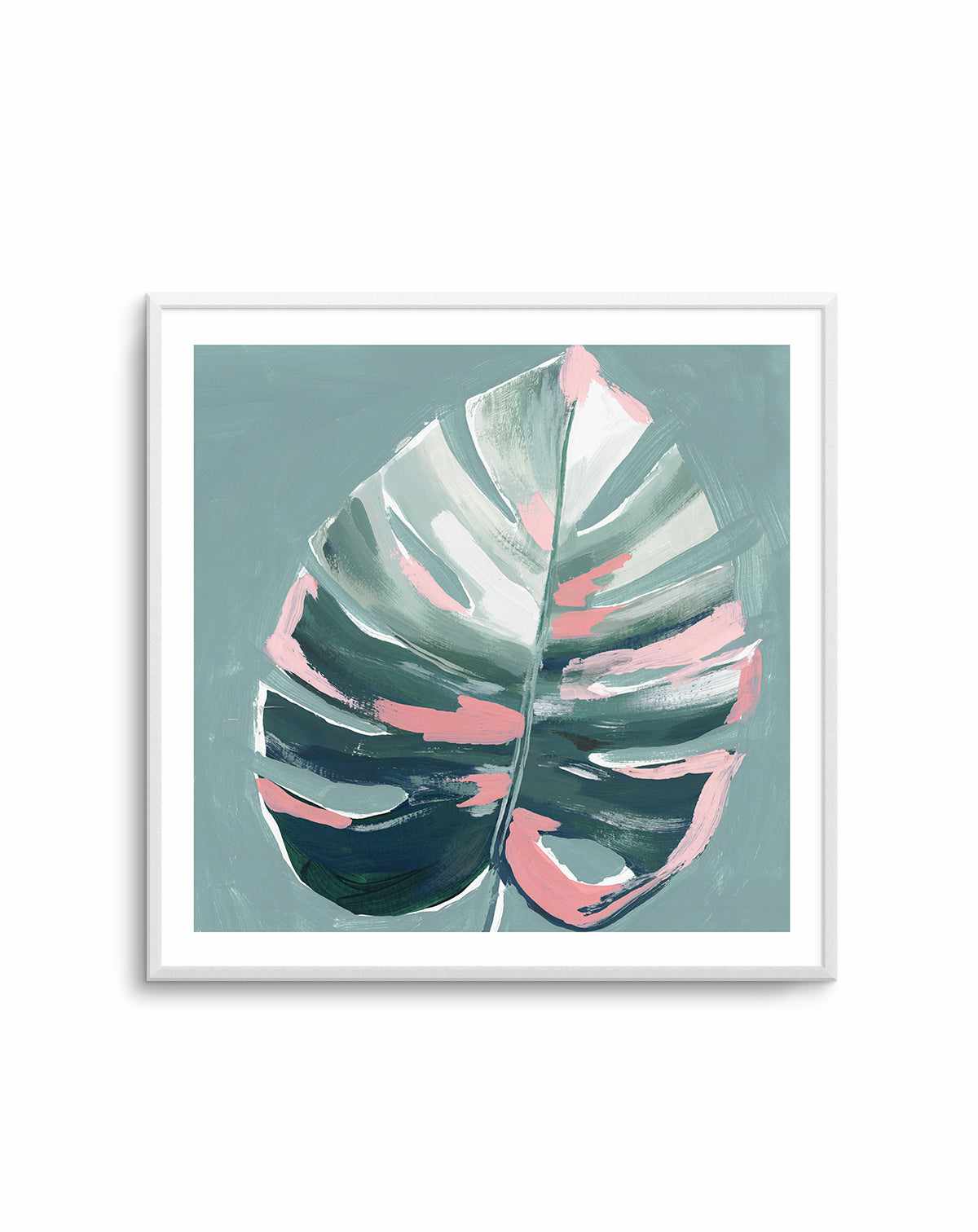 Monstera II Square Art Print