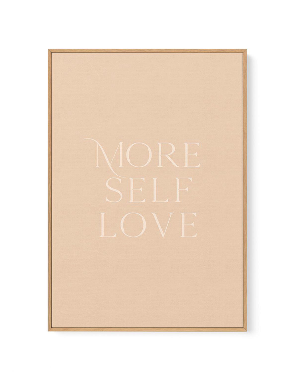 More Self Love | Framed Canvas-CANVAS-You can shop wall art online with Olive et Oriel for everything from abstract art to fun kids wall art. Our beautiful modern art prints and canvas art are available from large canvas prints to wall art paintings and our proudly Australian artwork collection offers only the highest quality framed large wall art and canvas art Australia - You can buy fashion photography prints or Hampton print posters and paintings on canvas from Olive et Oriel and have them d