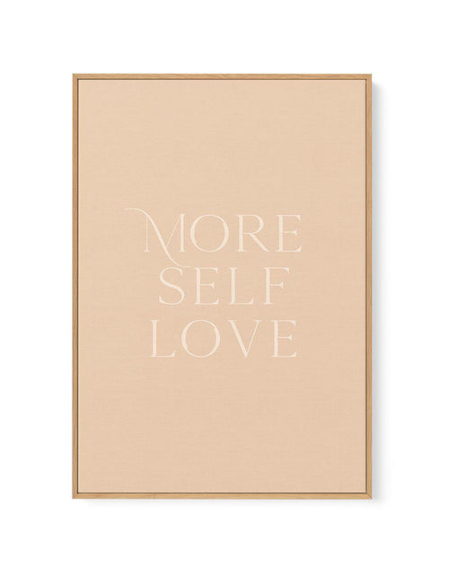 More Self Love | Framed Canvas-CANVAS-You can shop wall art online with Olive et Oriel for everything from abstract art to fun kids wall art. Our beautiful modern art prints and canvas art are available from large canvas prints to wall art paintings and our proudly Australian artwork collection offers only the highest quality framed large wall art and canvas art Australia - You can buy fashion photography prints or Hampton print posters and paintings on canvas from Olive et Oriel and have them d