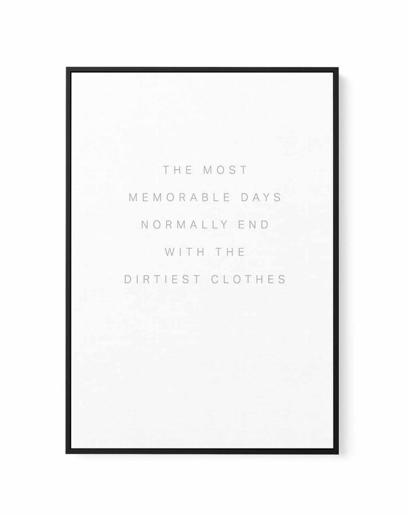 Most Memorable Days | Framed Canvas-CANVAS-You can shop wall art online with Olive et Oriel for everything from abstract art to fun kids wall art. Our beautiful modern art prints and canvas art are available from large canvas prints to wall art paintings and our proudly Australian artwork collection offers only the highest quality framed large wall art and canvas art Australia - You can buy fashion photography prints or Hampton print posters and paintings on canvas from Olive et Oriel and have t