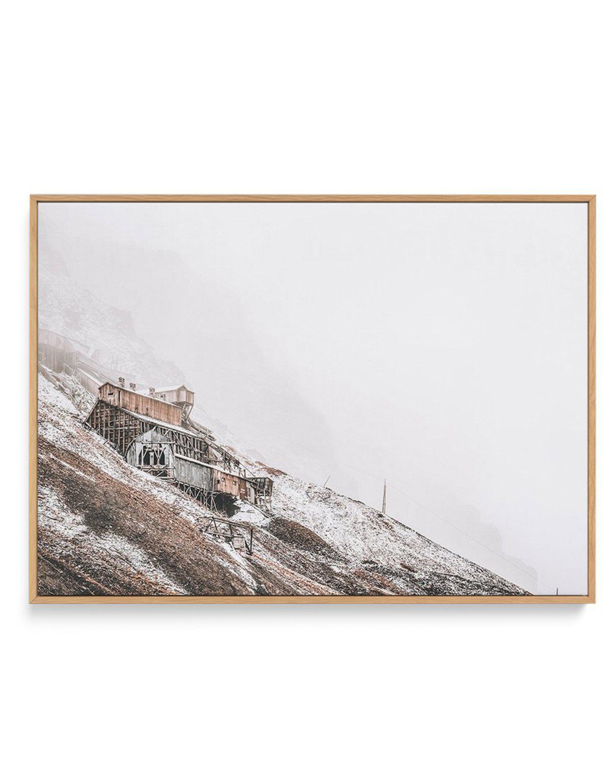 Mountain Hut | Framed Canvas-CANVAS-You can shop wall art online with Olive et Oriel for everything from abstract art to fun kids wall art. Our beautiful modern art prints and canvas art are available from large canvas prints to wall art paintings and our proudly Australian artwork collection offers only the highest quality framed large wall art and canvas art Australia - You can buy fashion photography prints or Hampton print posters and paintings on canvas from Olive et Oriel and have them del