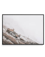 Mountain Hut | Framed Canvas-CANVAS-You can shop wall art online with Olive et Oriel for everything from abstract art to fun kids wall art. Our beautiful modern art prints and canvas art are available from large canvas prints to wall art paintings and our proudly Australian artwork collection offers only the highest quality framed large wall art and canvas art Australia - You can buy fashion photography prints or Hampton print posters and paintings on canvas from Olive et Oriel and have them del