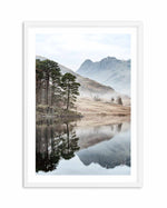 Mountain Reflections Art Print-PRINT-Olive et Oriel-Olive et Oriel-A5 | 5.8" x 8.3" | 14.8 x 21cm-White-With White Border-Buy-Australian-Art-Prints-Online-with-Olive-et-Oriel-Your-Artwork-Specialists-Austrailia-Decorate-With-Coastal-Photo-Wall-Art-Prints-From-Our-Beach-House-Artwork-Collection-Fine-Poster-and-Framed-Artwork