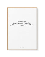 Mum Voice | Hand scripted | Framed Canvas-CANVAS-You can shop wall art online with Olive et Oriel for everything from abstract art to fun kids wall art. Our beautiful modern art prints and canvas art are available from large canvas prints to wall art paintings and our proudly Australian artwork collection offers only the highest quality framed large wall art and canvas art Australia - You can buy fashion photography prints or Hampton print posters and paintings on canvas from Olive et Oriel and 