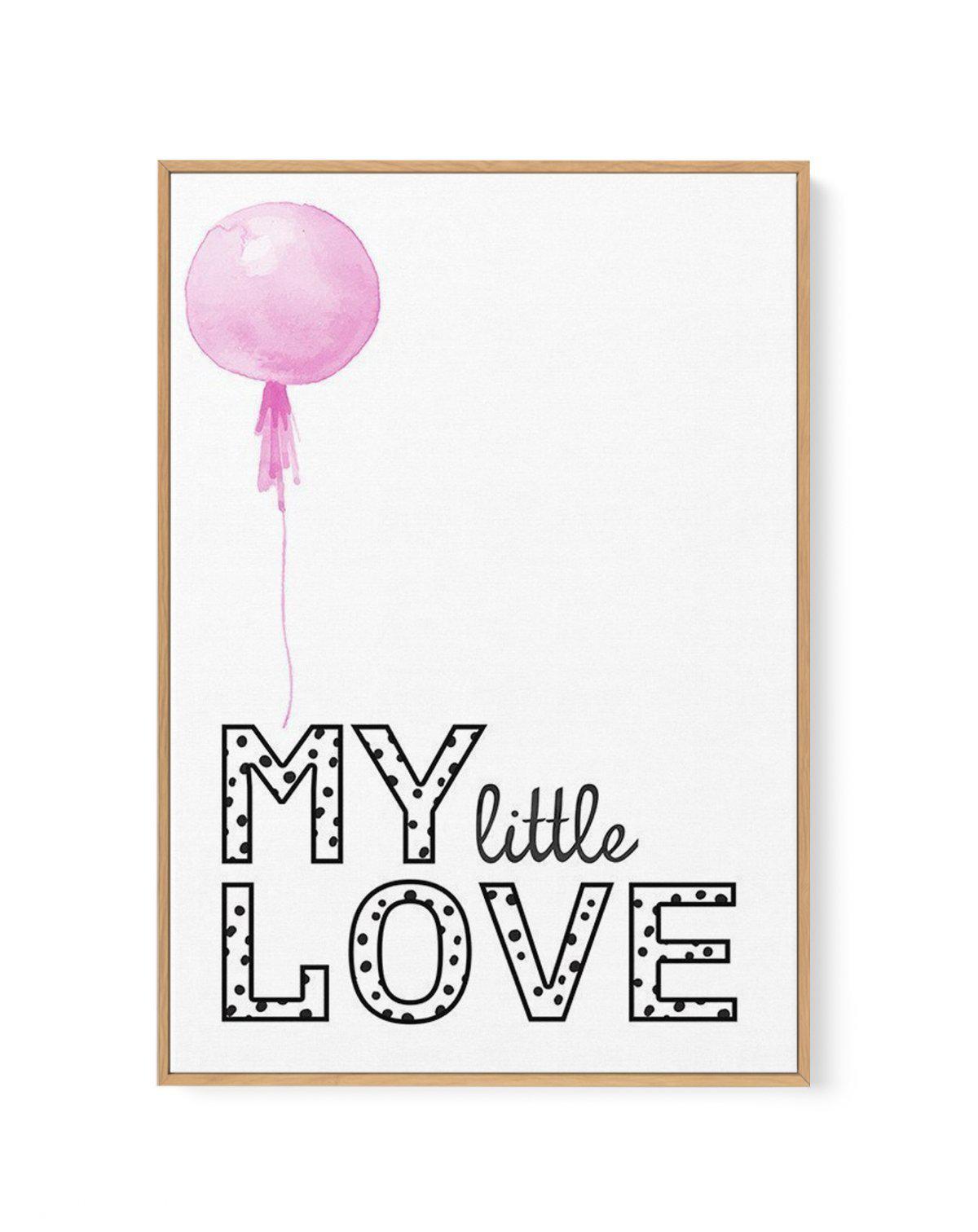 My Little Love | 4 Colour Options | Framed Canvas-CANVAS-You can shop wall art online with Olive et Oriel for everything from abstract art to fun kids wall art. Our beautiful modern art prints and canvas art are available from large canvas prints to wall art paintings and our proudly Australian artwork collection offers only the highest quality framed large wall art and canvas art Australia - You can buy fashion photography prints or Hampton print posters and paintings on canvas from Olive et Or