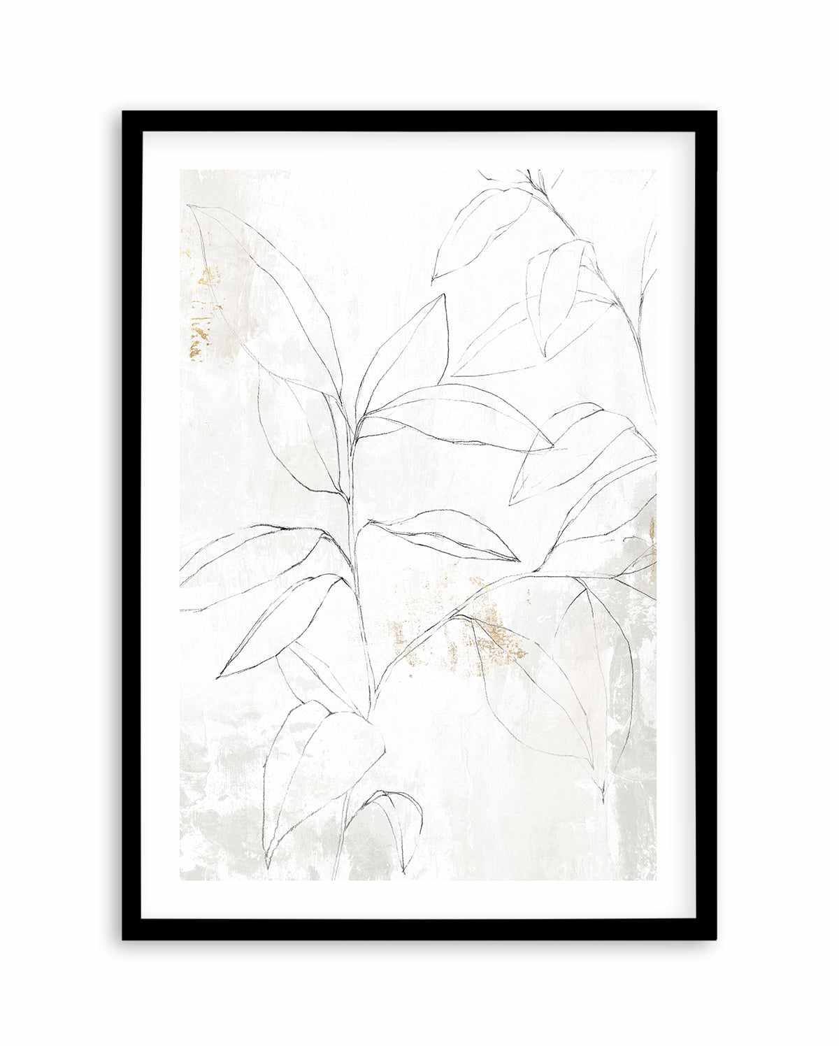 Neutral Botanic I Art Print