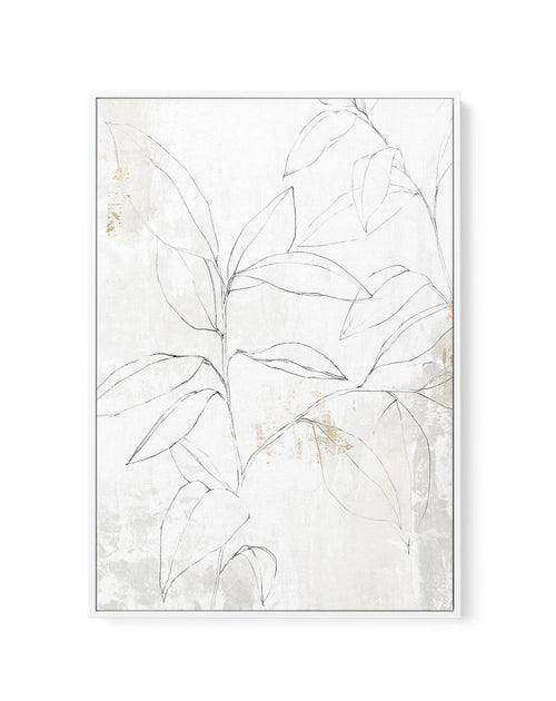 Neutral Botanic I | Framed Canvas-CANVAS-You can shop wall art online with Olive et Oriel for everything from abstract art to fun kids wall art. Our beautiful modern art prints and canvas art are available from large canvas prints to wall art paintings and our proudly Australian artwork collection offers only the highest quality framed large wall art and canvas art Australia - You can buy fashion photography prints or Hampton print posters and paintings on canvas from Olive et Oriel and have the