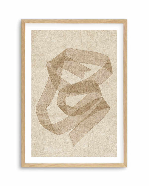 Neutral Form I Art Print-PRINT-Olive et Oriel-PI Creative-A5 | 5.8" x 8.3" | 14.8 x 21cm-Oak-With White Border-Buy-Australian-Art-Prints-Online-with-Olive-et-Oriel-Your-Artwork-Specialists-Austrailia-Decorate-With-Coastal-Photo-Wall-Art-Prints-From-Our-Beach-House-Artwork-Collection-Fine-Poster-and-Framed-Artwork