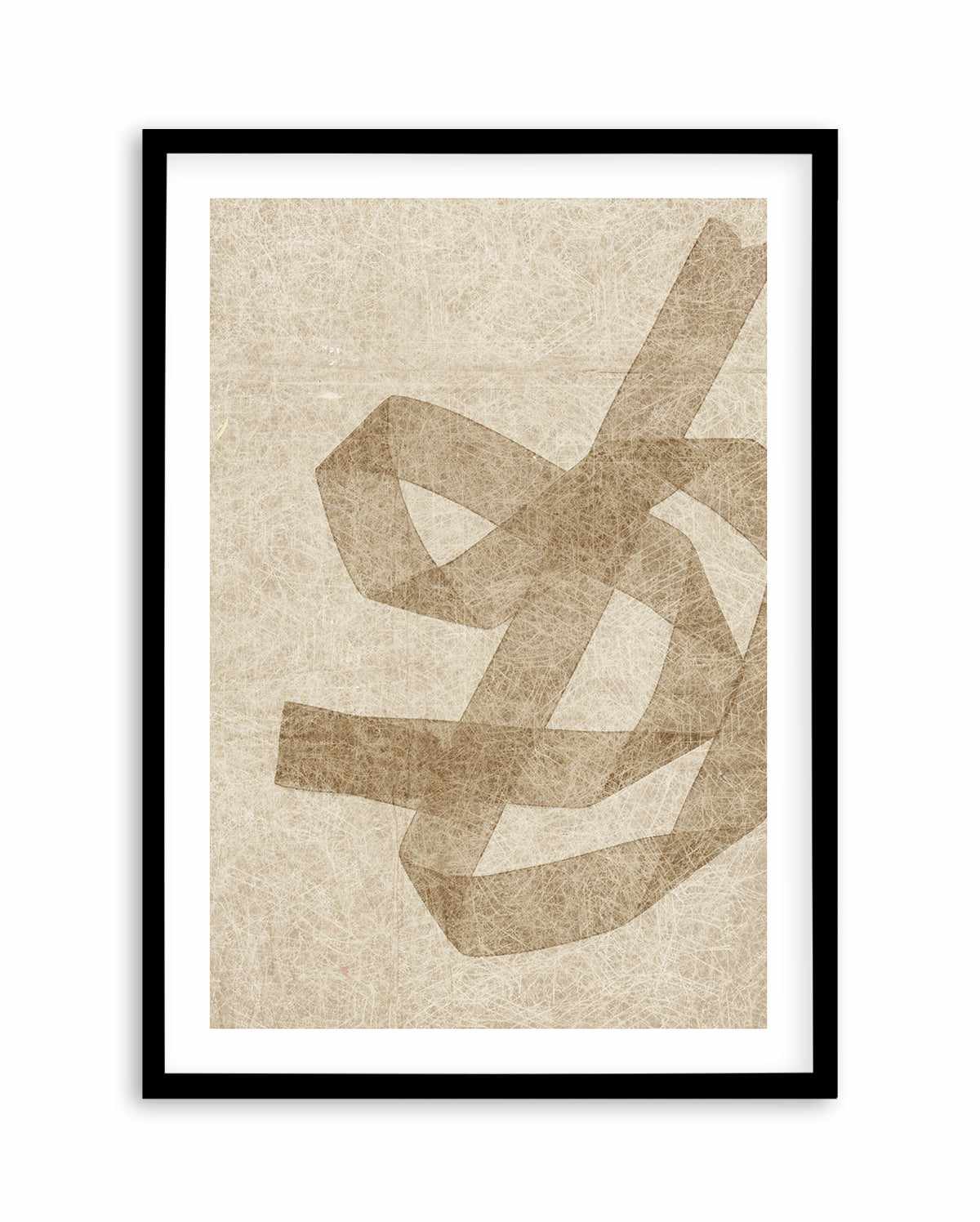 Neutral Form II Art Print-PRINT-Olive et Oriel-PI Creative-A5 | 5.8" x 8.3" | 14.8 x 21cm-Black-With White Border-Buy-Australian-Art-Prints-Online-with-Olive-et-Oriel-Your-Artwork-Specialists-Austrailia-Decorate-With-Coastal-Photo-Wall-Art-Prints-From-Our-Beach-House-Artwork-Collection-Fine-Poster-and-Framed-Artwork