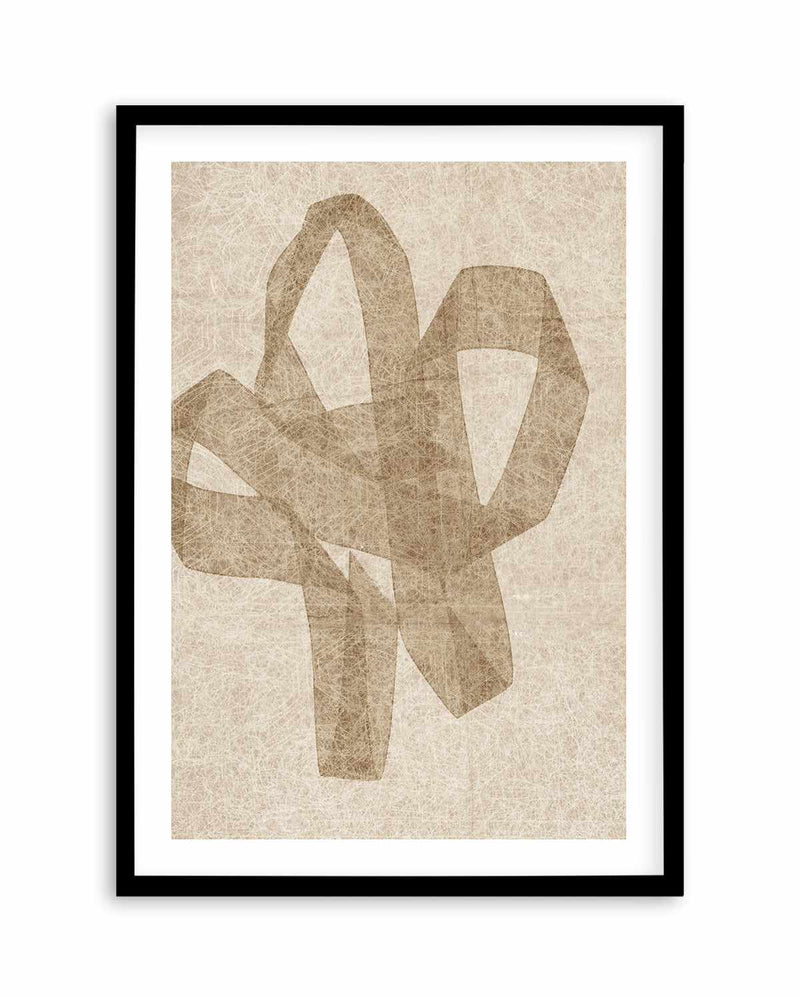 Neutral Form III Art Print-PRINT-Olive et Oriel-PI Creative-A5 | 5.8" x 8.3" | 14.8 x 21cm-Black-With White Border-Buy-Australian-Art-Prints-Online-with-Olive-et-Oriel-Your-Artwork-Specialists-Austrailia-Decorate-With-Coastal-Photo-Wall-Art-Prints-From-Our-Beach-House-Artwork-Collection-Fine-Poster-and-Framed-Artwork