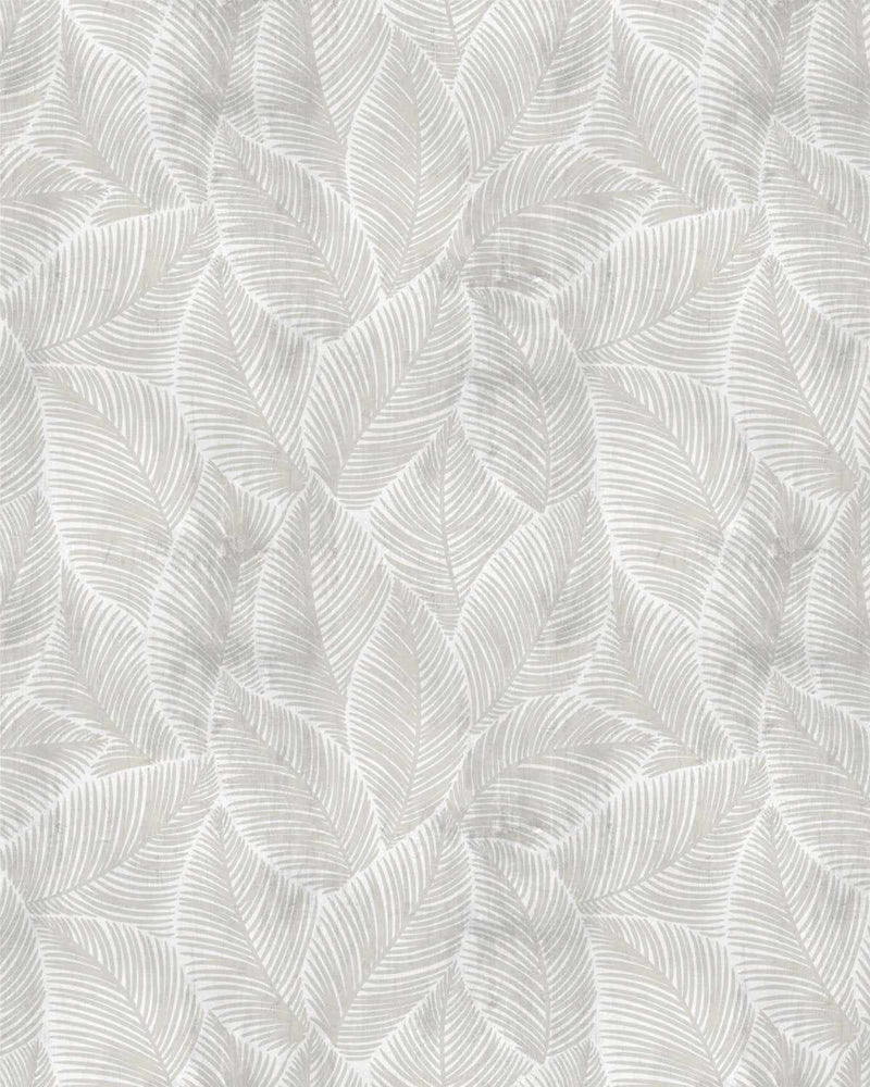 Neutral Leaves Wallpaper - Olive et Oriel