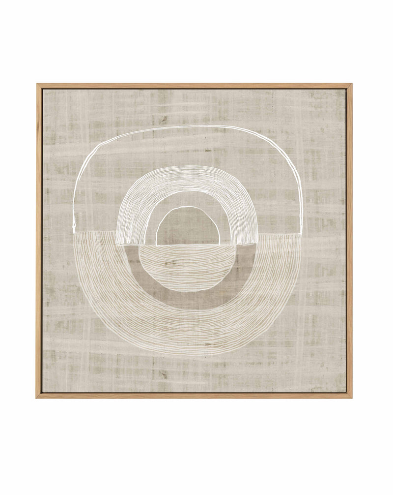 Neutral Lines I SQ Framed Canvas-CANVAS-You can shop wall art online with Olive et Oriel for everything from abstract art to fun kids wall art. Our beautiful modern art prints and canvas art are available from large canvas prints to wall art paintings and our proudly Australian artwork collection offers only the highest quality framed large wall art and canvas art Australia - You can buy fashion photography prints or Hampton print posters and paintings on canvas from Olive et Oriel and have them