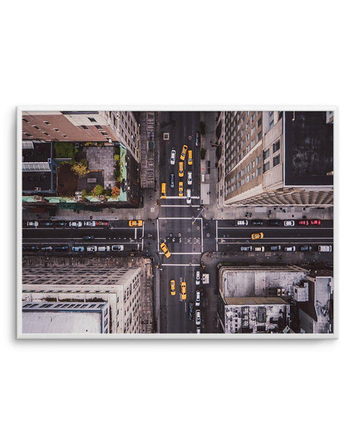 New York City | Aerial Art Print-PRINT-Olive et Oriel-Olive et Oriel-A5 | 5.8" x 8.3" | 14.8 x 21cm-Unframed Art Print-With White Border-Buy-Australian-Art-Prints-Online-with-Olive-et-Oriel-Your-Artwork-Specialists-Austrailia-Decorate-With-Coastal-Photo-Wall-Art-Prints-From-Our-Beach-House-Artwork-Collection-Fine-Poster-and-Framed-Artwork