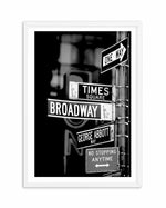 New York City Streets Art Print-PRINT-Olive et Oriel-Olive et Oriel-A5 | 5.8" x 8.3" | 14.8 x 21cm-White-With White Border-Buy-Australian-Art-Prints-Online-with-Olive-et-Oriel-Your-Artwork-Specialists-Austrailia-Decorate-With-Coastal-Photo-Wall-Art-Prints-From-Our-Beach-House-Artwork-Collection-Fine-Poster-and-Framed-Artwork