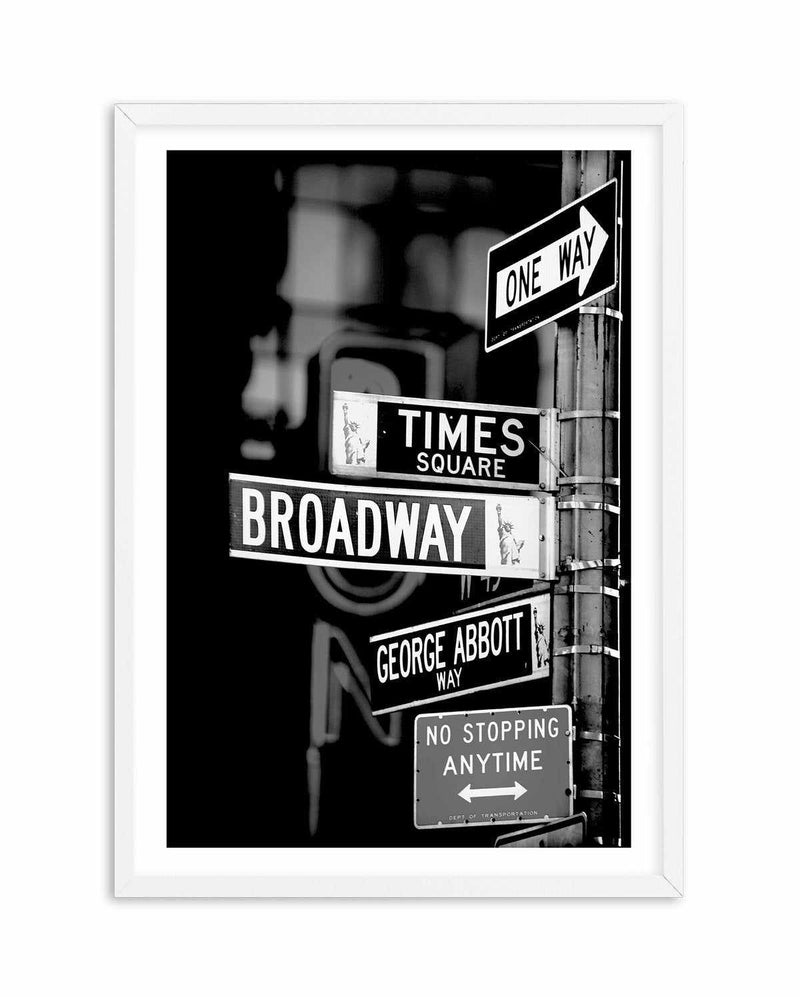 New York City Streets Art Print-PRINT-Olive et Oriel-Olive et Oriel-A5 | 5.8" x 8.3" | 14.8 x 21cm-White-With White Border-Buy-Australian-Art-Prints-Online-with-Olive-et-Oriel-Your-Artwork-Specialists-Austrailia-Decorate-With-Coastal-Photo-Wall-Art-Prints-From-Our-Beach-House-Artwork-Collection-Fine-Poster-and-Framed-Artwork
