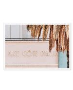 Nice Cote D'azur Art Print-PRINT-Olive et Oriel-Olive et Oriel-A4 | 8.3" x 11.7" | 21 x 29.7cm-White-With White Border-Buy-Australian-Art-Prints-Online-with-Olive-et-Oriel-Your-Artwork-Specialists-Austrailia-Decorate-With-Coastal-Photo-Wall-Art-Prints-From-Our-Beach-House-Artwork-Collection-Fine-Poster-and-Framed-Artwork