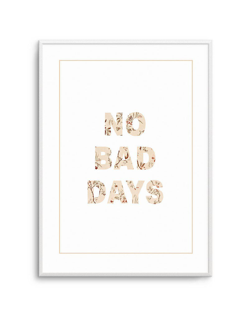 No Bad Days | Nude Art Print-PRINT-Olive et Oriel-Olive et Oriel-A5 | 5.8" x 8.3" | 14.8 x 21cm-Unframed Art Print-With White Border-Buy-Australian-Art-Prints-Online-with-Olive-et-Oriel-Your-Artwork-Specialists-Austrailia-Decorate-With-Coastal-Photo-Wall-Art-Prints-From-Our-Beach-House-Artwork-Collection-Fine-Poster-and-Framed-Artwork