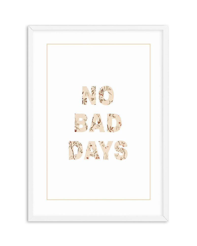 No Bad Days | Nude Art Print-PRINT-Olive et Oriel-Olive et Oriel-A5 | 5.8" x 8.3" | 14.8 x 21cm-White-With White Border-Buy-Australian-Art-Prints-Online-with-Olive-et-Oriel-Your-Artwork-Specialists-Austrailia-Decorate-With-Coastal-Photo-Wall-Art-Prints-From-Our-Beach-House-Artwork-Collection-Fine-Poster-and-Framed-Artwork