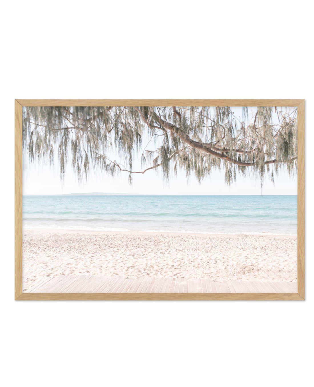 Noosa Dreaming Art Print-PRINT-Olive et Oriel-Olive et Oriel-A4 | 8.3" x 11.7" | 21 x 29.7cm-Oak-With White Border-Buy-Australian-Art-Prints-Online-with-Olive-et-Oriel-Your-Artwork-Specialists-Austrailia-Decorate-With-Coastal-Photo-Wall-Art-Prints-From-Our-Beach-House-Artwork-Collection-Fine-Poster-and-Framed-Artwork