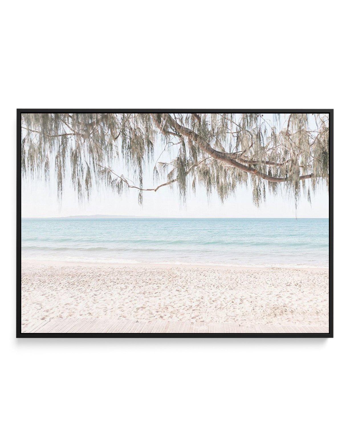 Noosa Dreaming | Framed Canvas-CANVAS-You can shop wall art online with Olive et Oriel for everything from abstract art to fun kids wall art. Our beautiful modern art prints and canvas art are available from large canvas prints to wall art paintings and our proudly Australian artwork collection offers only the highest quality framed large wall art and canvas art Australia - You can buy fashion photography prints or Hampton print posters and paintings on canvas from Olive et Oriel and have them d