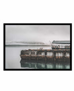 Nordic Docklands | LS Art Print-PRINT-Olive et Oriel-Olive et Oriel-A5 | 5.8" x 8.3" | 14.8 x 21cm-Black-With White Border-Buy-Australian-Art-Prints-Online-with-Olive-et-Oriel-Your-Artwork-Specialists-Austrailia-Decorate-With-Coastal-Photo-Wall-Art-Prints-From-Our-Beach-House-Artwork-Collection-Fine-Poster-and-Framed-Artwork