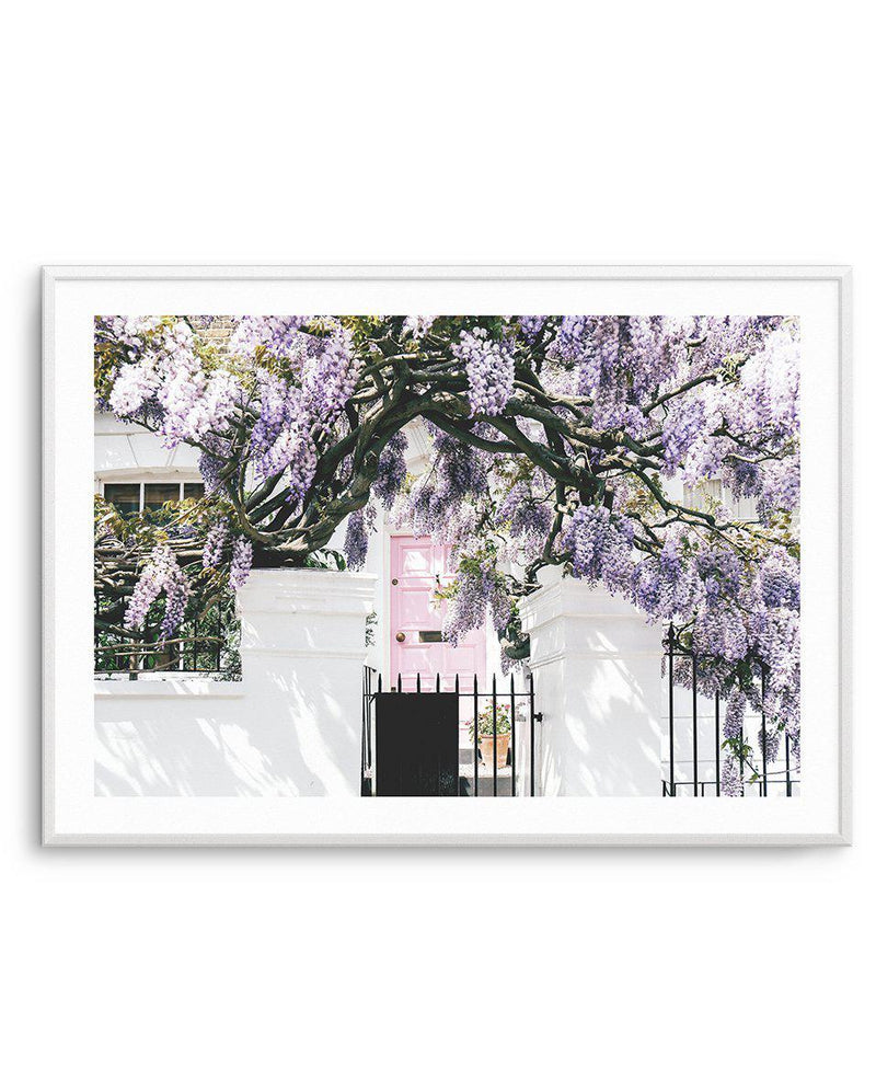 Notting Hill House, London LS Art Print-PRINT-Olive et Oriel-Olive et Oriel-A5 | 5.8" x 8.3" | 14.8 x 21cm-Unframed Art Print-With White Border-Buy-Australian-Art-Prints-Online-with-Olive-et-Oriel-Your-Artwork-Specialists-Austrailia-Decorate-With-Coastal-Photo-Wall-Art-Prints-From-Our-Beach-House-Artwork-Collection-Fine-Poster-and-Framed-Artwork
