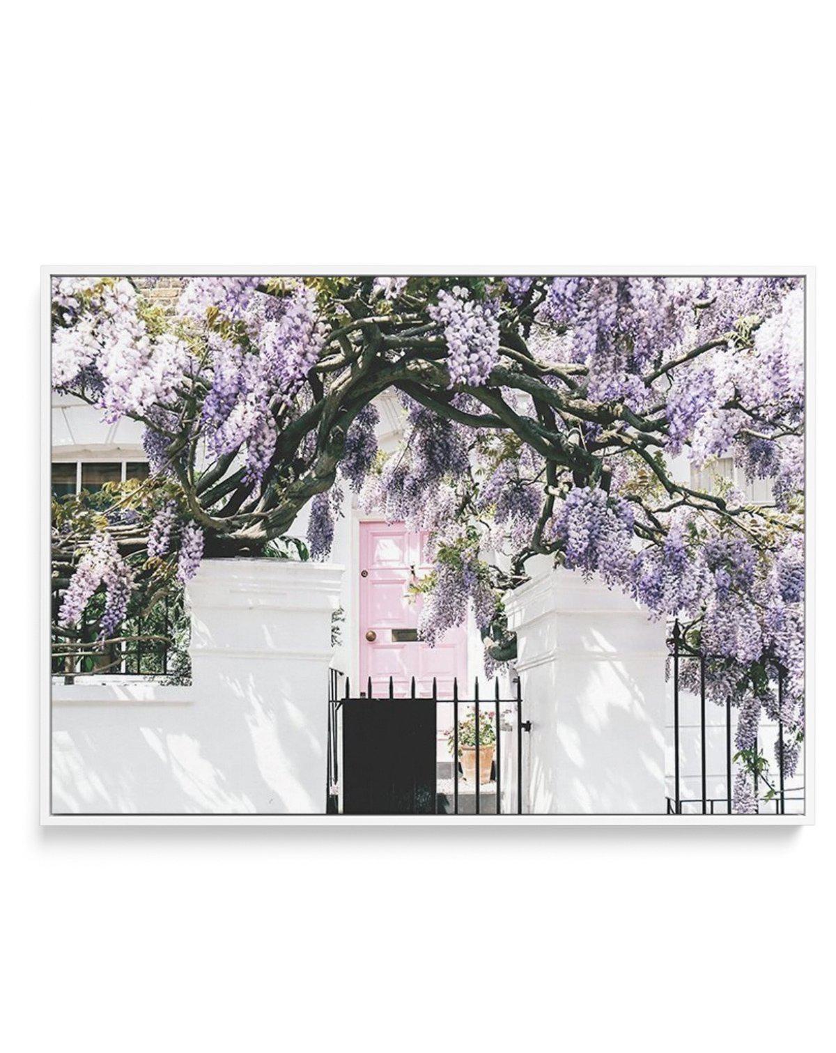 Notting Hill House, London LS | Framed Canvas-CANVAS-You can shop wall art online with Olive et Oriel for everything from abstract art to fun kids wall art. Our beautiful modern art prints and canvas art are available from large canvas prints to wall art paintings and our proudly Australian artwork collection offers only the highest quality framed large wall art and canvas art Australia - You can buy fashion photography prints or Hampton print posters and paintings on canvas from Olive et Oriel 