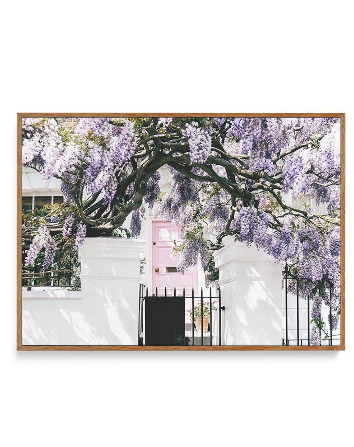 Notting Hill House, London LS | Framed Canvas-CANVAS-You can shop wall art online with Olive et Oriel for everything from abstract art to fun kids wall art. Our beautiful modern art prints and canvas art are available from large canvas prints to wall art paintings and our proudly Australian artwork collection offers only the highest quality framed large wall art and canvas art Australia - You can buy fashion photography prints or Hampton print posters and paintings on canvas from Olive et Oriel 