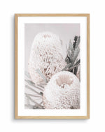 Nude Banksia II Art Print-PRINT-Olive et Oriel-Olive et Oriel-A4 | 8.3" x 11.7" | 21 x 29.7cm-Oak-With White Border-Buy-Australian-Art-Prints-Online-with-Olive-et-Oriel-Your-Artwork-Specialists-Austrailia-Decorate-With-Coastal-Photo-Wall-Art-Prints-From-Our-Beach-House-Artwork-Collection-Fine-Poster-and-Framed-Artwork