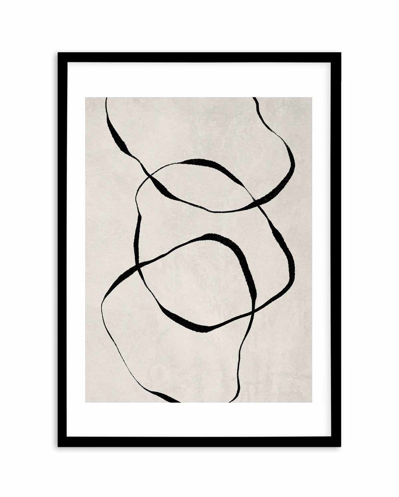 Objects Line Art II Art Print-PRINT-Olive et Oriel-Olive et Oriel-A5 | 5.8" x 8.3" | 14.8 x 21cm-Black-With White Border-Buy-Australian-Art-Prints-Online-with-Olive-et-Oriel-Your-Artwork-Specialists-Austrailia-Decorate-With-Coastal-Photo-Wall-Art-Prints-From-Our-Beach-House-Artwork-Collection-Fine-Poster-and-Framed-Artwork