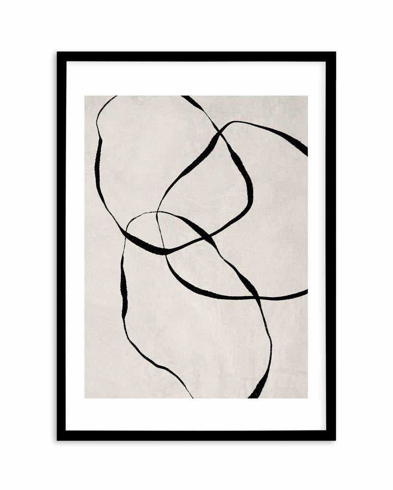 Objects Line Art III Art Print-PRINT-Olive et Oriel-Olive et Oriel-A5 | 5.8" x 8.3" | 14.8 x 21cm-Black-With White Border-Buy-Australian-Art-Prints-Online-with-Olive-et-Oriel-Your-Artwork-Specialists-Austrailia-Decorate-With-Coastal-Photo-Wall-Art-Prints-From-Our-Beach-House-Artwork-Collection-Fine-Poster-and-Framed-Artwork