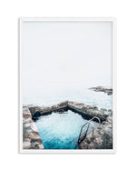 Ocean Bath I Art Print-PRINT-Olive et Oriel-Olive et Oriel-A5 | 5.8" x 8.3" | 14.8 x 21cm-White-With White Border-Buy-Australian-Art-Prints-Online-with-Olive-et-Oriel-Your-Artwork-Specialists-Austrailia-Decorate-With-Coastal-Photo-Wall-Art-Prints-From-Our-Beach-House-Artwork-Collection-Fine-Poster-and-Framed-Artwork