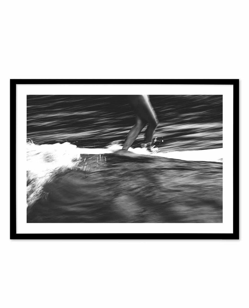 Ocean Finesse, Malibu by Mario Stefanelli Art Print-PRINT-Olive et Oriel-Mario Stefanelli-A5 | 5.8" x 8.3" | 14.8 x 21cm-Black-With White Border-Buy-Australian-Art-Prints-Online-with-Olive-et-Oriel-Your-Artwork-Specialists-Austrailia-Decorate-With-Coastal-Photo-Wall-Art-Prints-From-Our-Beach-House-Artwork-Collection-Fine-Poster-and-Framed-Artwork