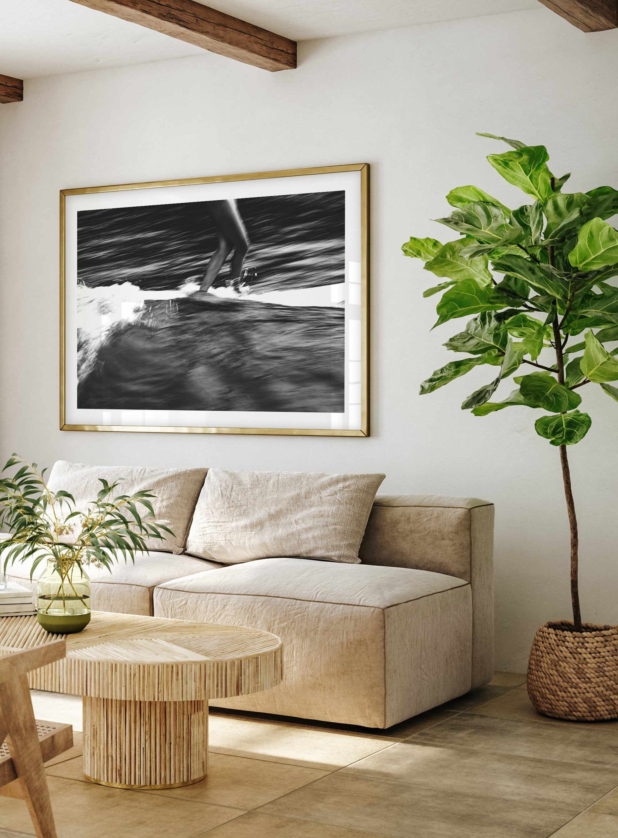 Ocean Finesse, Malibu by Mario Stefanelli Art Print-PRINT-Olive et Oriel-Mario Stefanelli-Buy-Australian-Art-Prints-Online-with-Olive-et-Oriel-Your-Artwork-Specialists-Austrailia-Decorate-With-Coastal-Photo-Wall-Art-Prints-From-Our-Beach-House-Artwork-Collection-Fine-Poster-and-Framed-Artwork