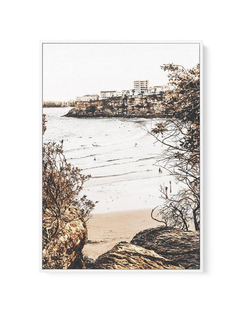 Ocean Love | Freshwater, Manly | Framed Canvas-CANVAS-You can shop wall art online with Olive et Oriel for everything from abstract art to fun kids wall art. Our beautiful modern art prints and canvas art are available from large canvas prints to wall art paintings and our proudly Australian artwork collection offers only the highest quality framed large wall art and canvas art Australia - You can buy fashion photography prints or Hampton print posters and paintings on canvas from Olive et Oriel