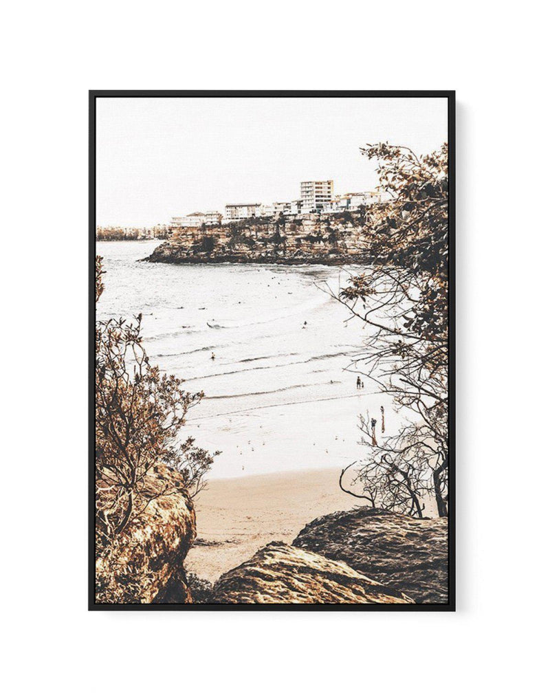Ocean Love | Freshwater, Manly | Framed Canvas-CANVAS-You can shop wall art online with Olive et Oriel for everything from abstract art to fun kids wall art. Our beautiful modern art prints and canvas art are available from large canvas prints to wall art paintings and our proudly Australian artwork collection offers only the highest quality framed large wall art and canvas art Australia - You can buy fashion photography prints or Hampton print posters and paintings on canvas from Olive et Oriel