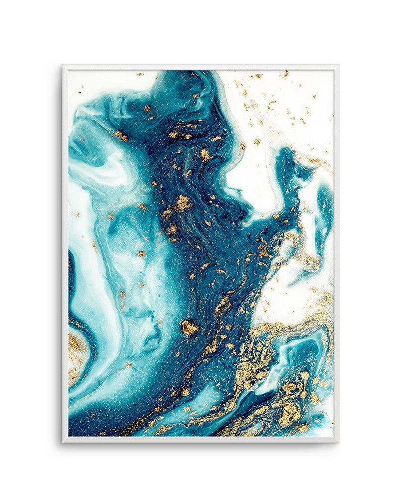 Ocean Marble III Art Print-PRINT-Olive et Oriel-Olive et Oriel-A5 | 5.8" x 8.3" | 14.8 x 21cm-Unframed Art Print-With White Border-Buy-Australian-Art-Prints-Online-with-Olive-et-Oriel-Your-Artwork-Specialists-Austrailia-Decorate-With-Coastal-Photo-Wall-Art-Prints-From-Our-Beach-House-Artwork-Collection-Fine-Poster-and-Framed-Artwork