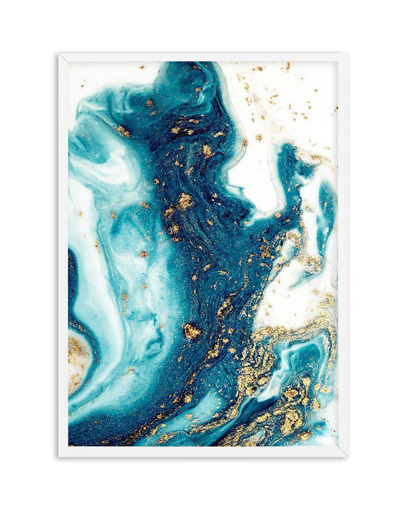 Ocean Marble III Art Print-PRINT-Olive et Oriel-Olive et Oriel-A5 | 5.8" x 8.3" | 14.8 x 21cm-White-With White Border-Buy-Australian-Art-Prints-Online-with-Olive-et-Oriel-Your-Artwork-Specialists-Austrailia-Decorate-With-Coastal-Photo-Wall-Art-Prints-From-Our-Beach-House-Artwork-Collection-Fine-Poster-and-Framed-Artwork