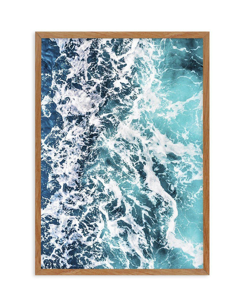 Ocean View Art Print-PRINT-Olive et Oriel-Olive et Oriel-50x70 cm | 19.6" x 27.5"-Walnut-With White Border-Buy-Australian-Art-Prints-Online-with-Olive-et-Oriel-Your-Artwork-Specialists-Austrailia-Decorate-With-Coastal-Photo-Wall-Art-Prints-From-Our-Beach-House-Artwork-Collection-Fine-Poster-and-Framed-Artwork